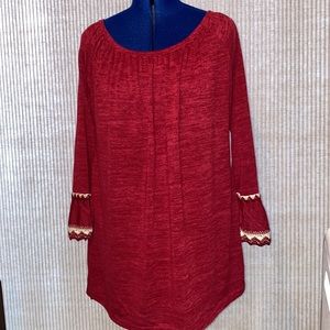 Women’s plus tunic top, 2XL-3XL